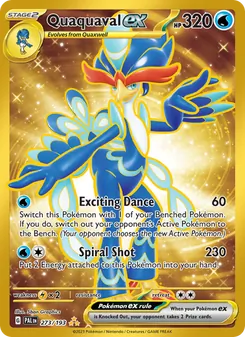 Quaquaval ex (Paldea Evolved 273)
