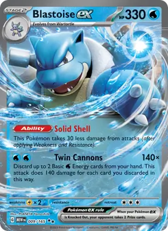 Blastoise ex (151 9)
