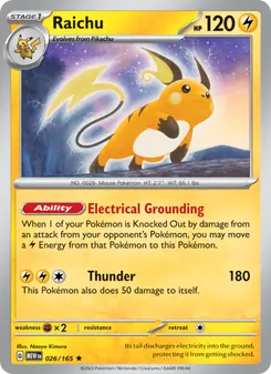 Raichu (151 26)