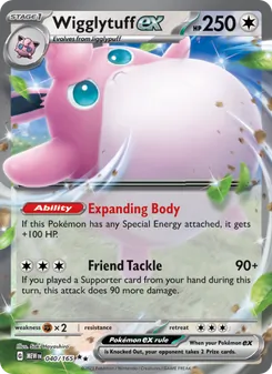 Wigglytuff ex (151 40)
