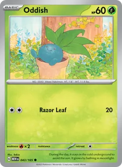 Oddish (151 43)