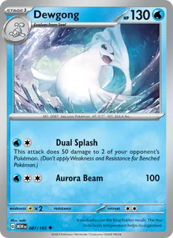 Dewgong (151 87)
