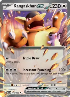 Kangaskhan ex (151 115)