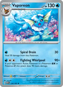 Vaporeon (151 134)