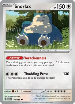 Snorlax (151 143)
