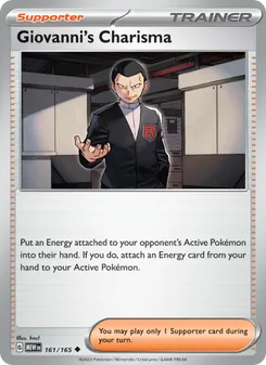 Giovanni's Charisma (151 161)
