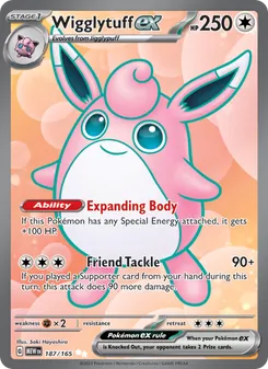 Wigglytuff ex (151 187)