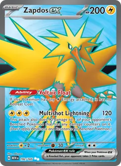 Zapdos ex (151 192)