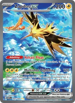 Zapdos ex (151 202)