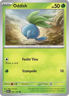 Oddish (Obsidian Flames 1)