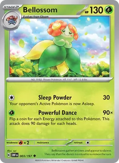 Bellossom (Obsidian Flames 3)
