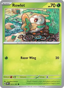 Rowlet (Obsidian Flames 13)