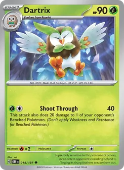 Dartrix (Obsidian Flames 14)