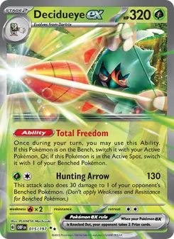 Decidueye ex (Obsidian Flames 15)