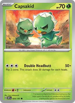 Capsakid (Obsidian Flames 24)