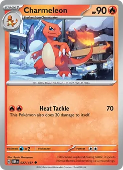 Charmeleon (Obsidian Flames 27)