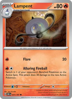 Lampent (Obsidian Flames 37)