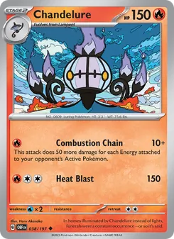 Chandelure (Obsidian Flames 38)