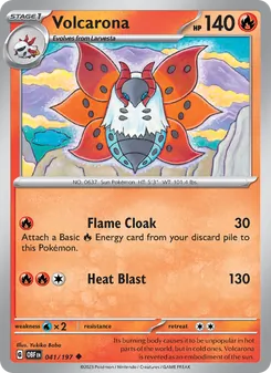 Volcarona (Obsidian Flames 41)