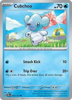 Cubchoo (Obsidian Flames 53)