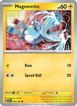Magnemite (Obsidian Flames 63)