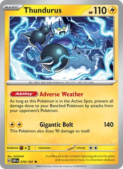 Thundurus (Obsidian Flames 70)
