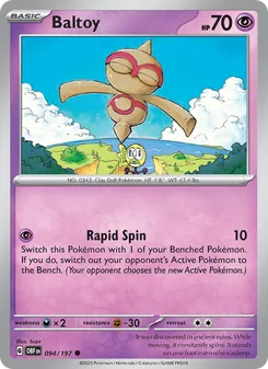 Baltoy (Obsidian Flames 94)