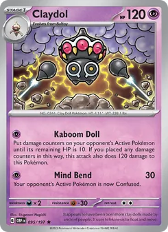 Claydol (Obsidian Flames 95)