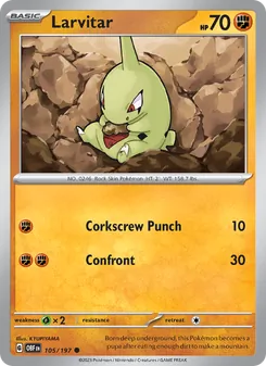 Larvitar (Obsidian Flames 105)