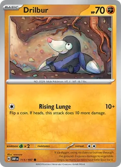 Drilbur (Obsidian Flames 111)