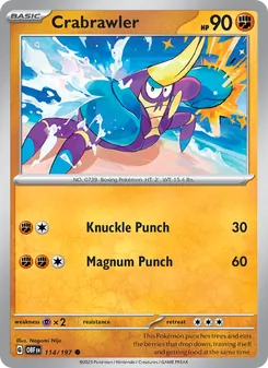 Crabrawler (Obsidian Flames 114)