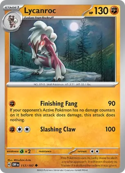 Lycanroc (Obsidian Flames 117)