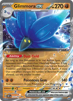 Glimmora ex (Obsidian Flames 123)