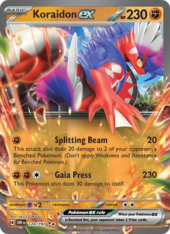 Koraidon ex (Obsidian Flames 124)