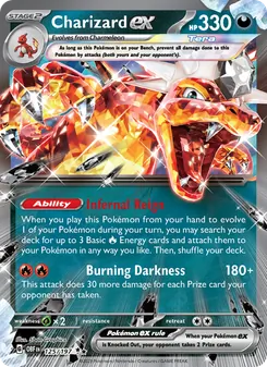 Charizard ex (Obsidian Flames 125)