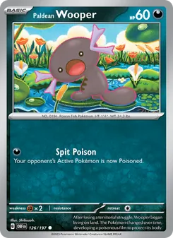 Paldean Wooper (Obsidian Flames 126)