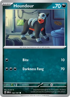 Houndour (Obsidian Flames 132)