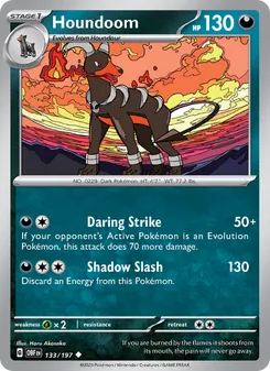 Houndoom (Obsidian Flames 133)