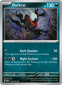 Darkrai (Obsidian Flames 136)
