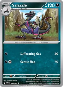 Salazzle (Obsidian Flames 140)