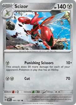 Scizor (Obsidian Flames 141)