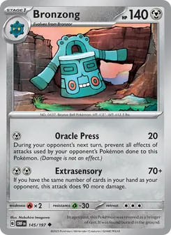 Bronzong (Obsidian Flames 145)