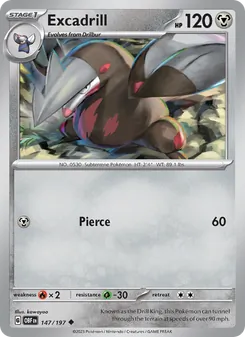 Excadrill (Obsidian Flames 147)