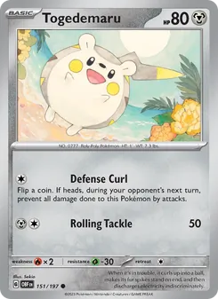 Togedemaru (Obsidian Flames 151)