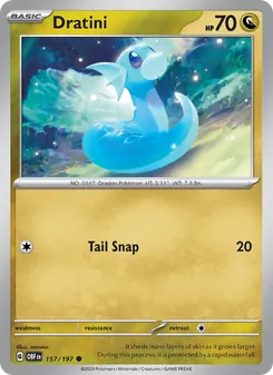 Dratini (Obsidian Flames 157)