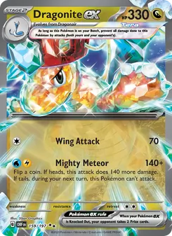 Dragonite ex (Obsidian Flames 159)
