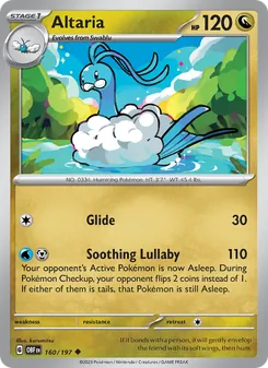 Altaria (Obsidian Flames 160)