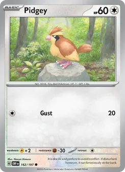 Pidgey (Obsidian Flames 162)