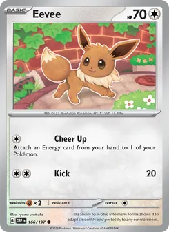 Eevee (Obsidian Flames 166)
