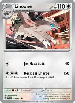 Linoone (Obsidian Flames 168)